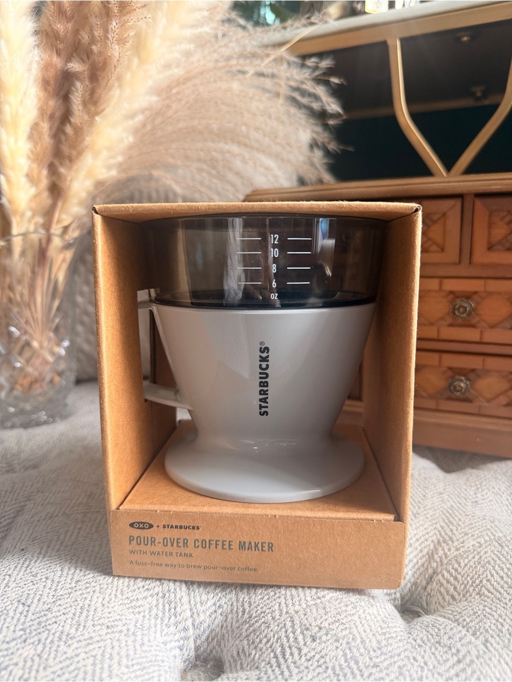 Starbucks x OXO Gray Pour-Over Coffee Maker